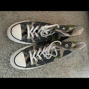 ARMY PRINT CONVERSE